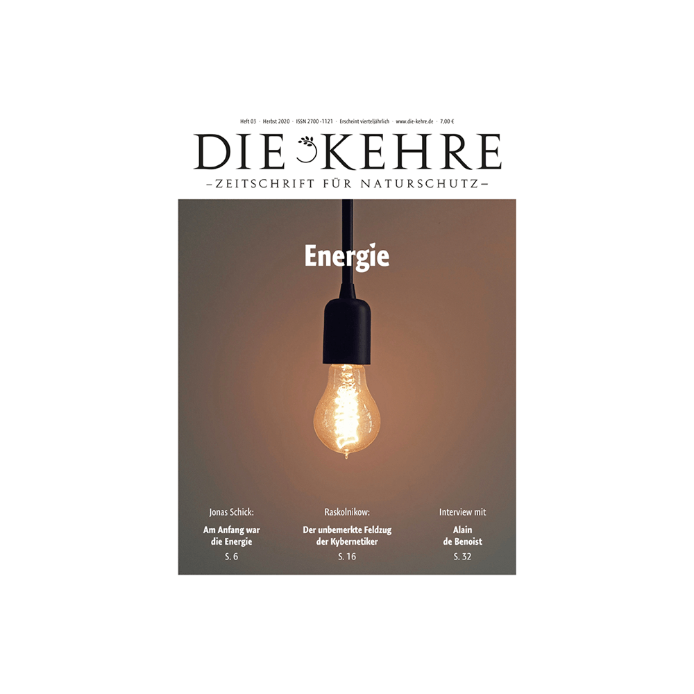 Die Kehre Nr. 3 – Energie