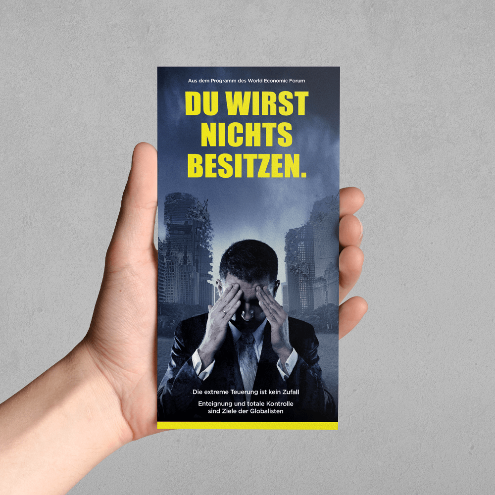 Faltblatt „Great Reset“