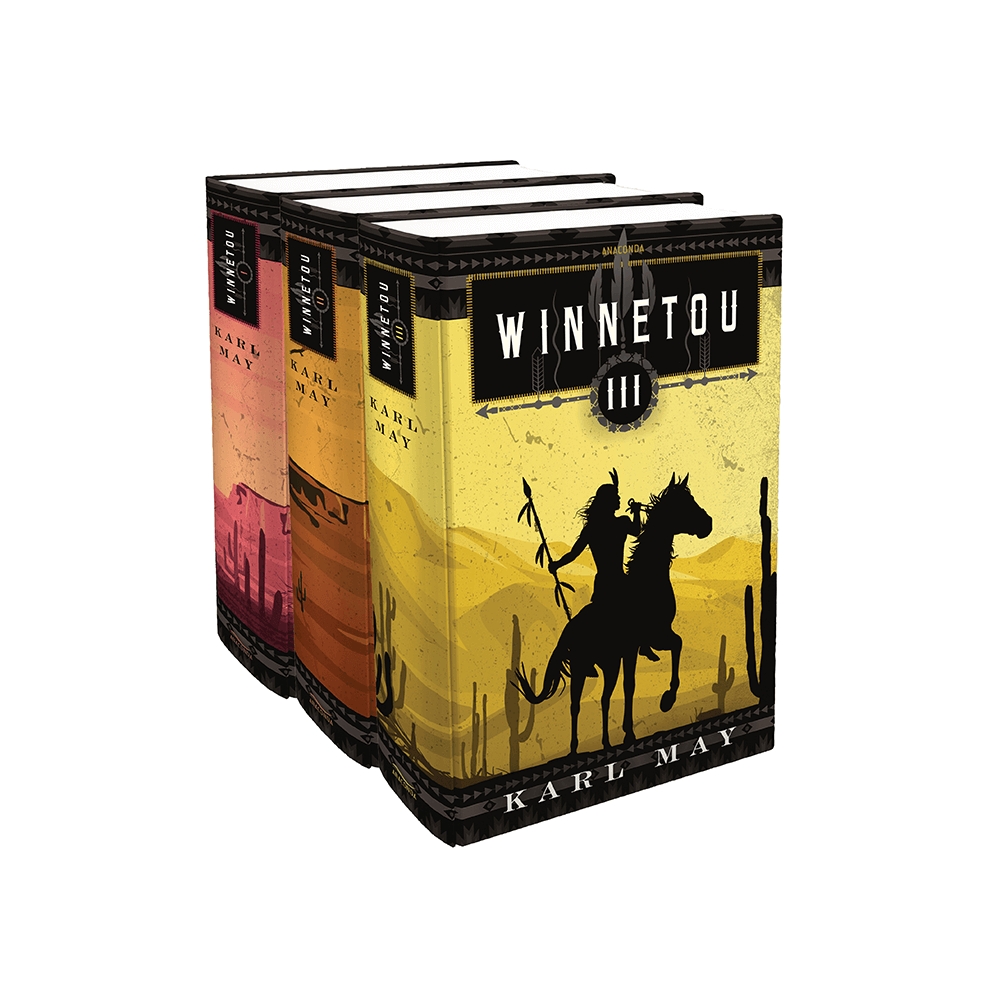 Karl May, Winnetou I-III (3 Bände)
