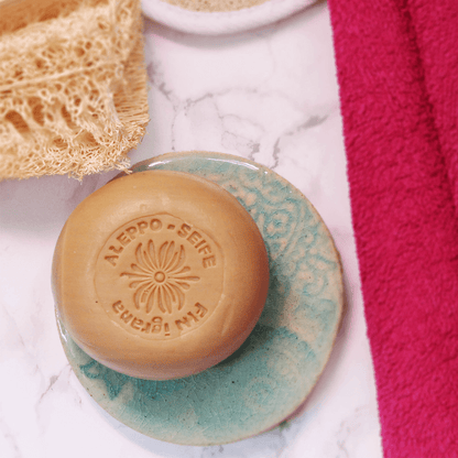 Aleppo Lavendelseife in der Dose