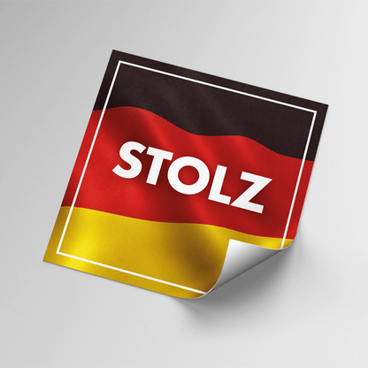 Aufkleber „Stolz“