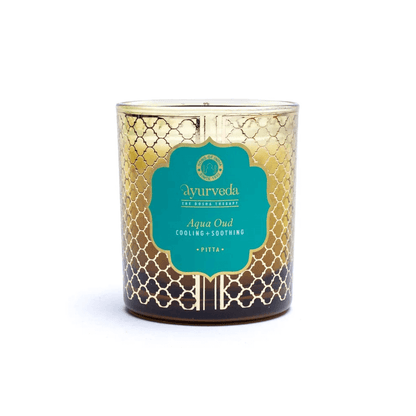 Ayurveda Pitta aqua oud Duftkerze