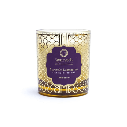 Ayurveda Lavendel Zitronengras Duftkerze