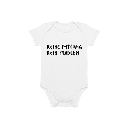 Baby Strampler „Keine Impfung. Kein Problem.“