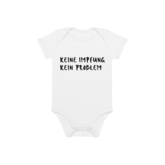 Baby Strampler „Keine Impfung. Kein Problem.“