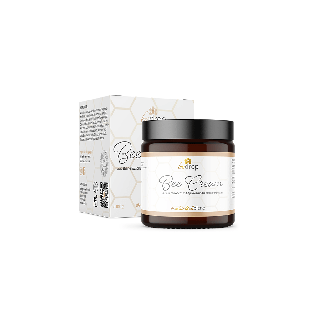 Bee Cream Bienengiftsalbe und 8 Kräuterextrakten