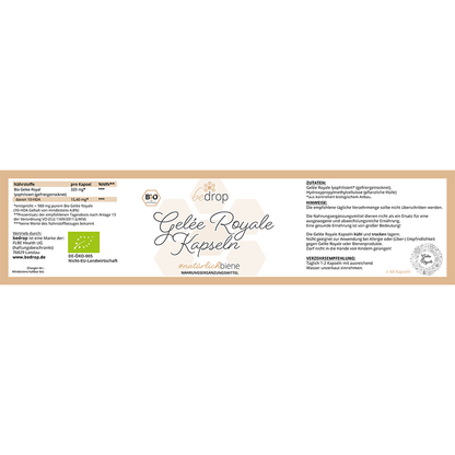 Bio Gelée Royale Kapseln (60 Stück)
