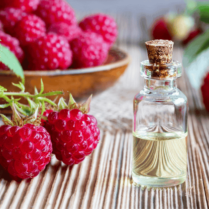 Bio Sonnenöl mit Himbeersamen- und Karottensamenöl