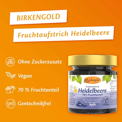 Fruchtaufstrich Heidelbeere