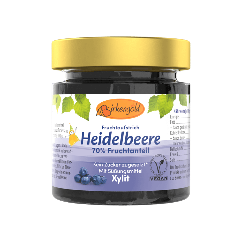 Fruchtaufstrich Heidelbeere