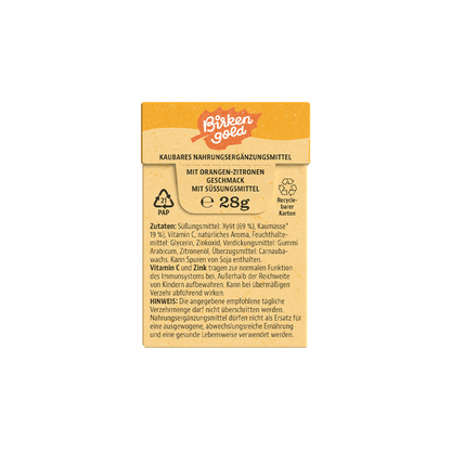 Kau-Vitamin C + Zink