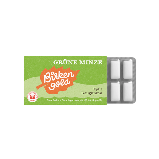 Xylit Kaugummi Grüne Minze