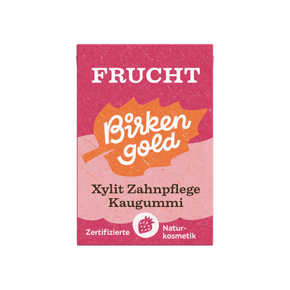 Xylit Zahnpflege Kaugummi Frucht