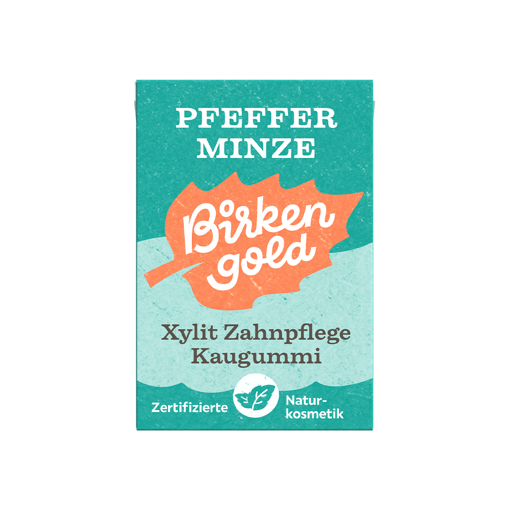 Xylit Zahnpflege Kaugummi Pfefferminze