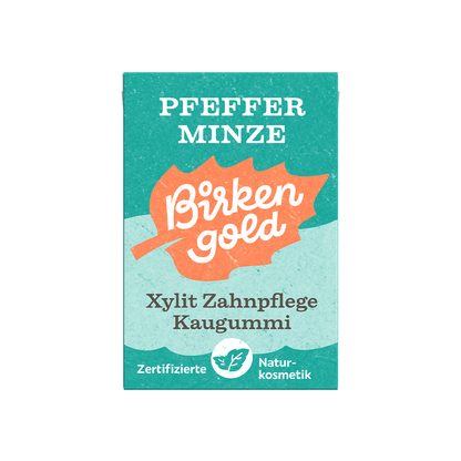 Xylit Zahnpflege Kaugummi Pfefferminze