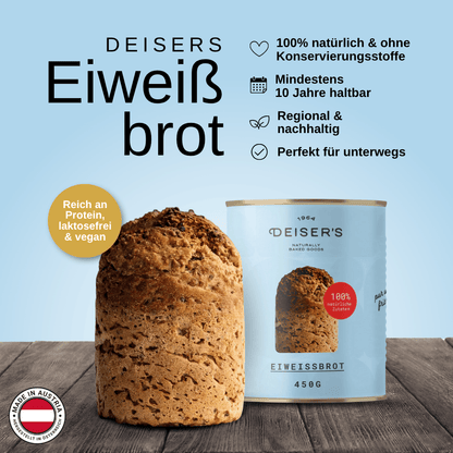 Deiser Dosenbrot Eiweißbrot
