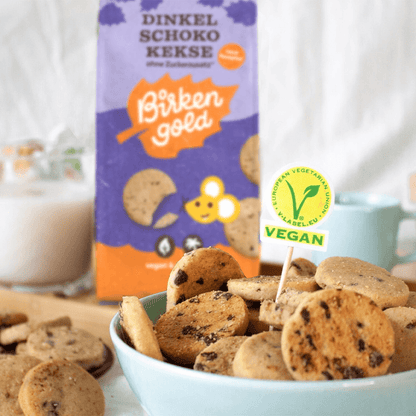 Dinkel-Schoko-Kekse