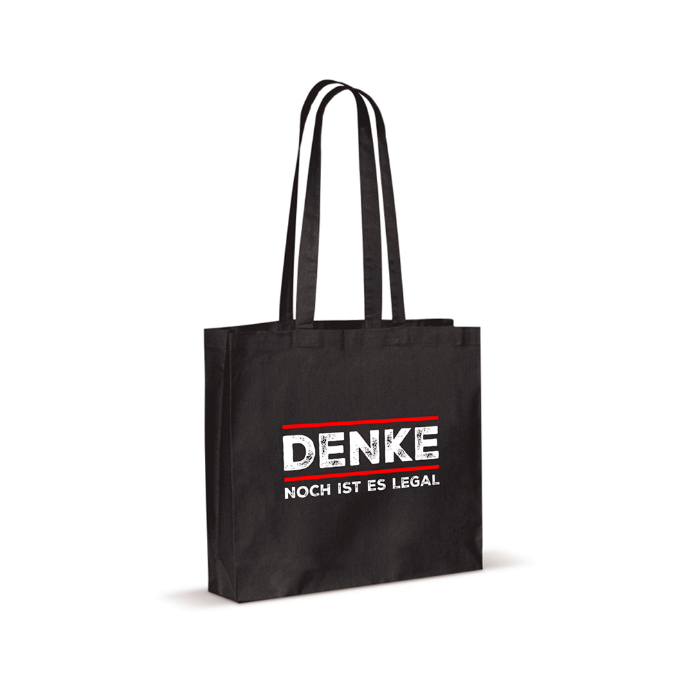 Einkaufstasche „Denke – Noch ist es legal“