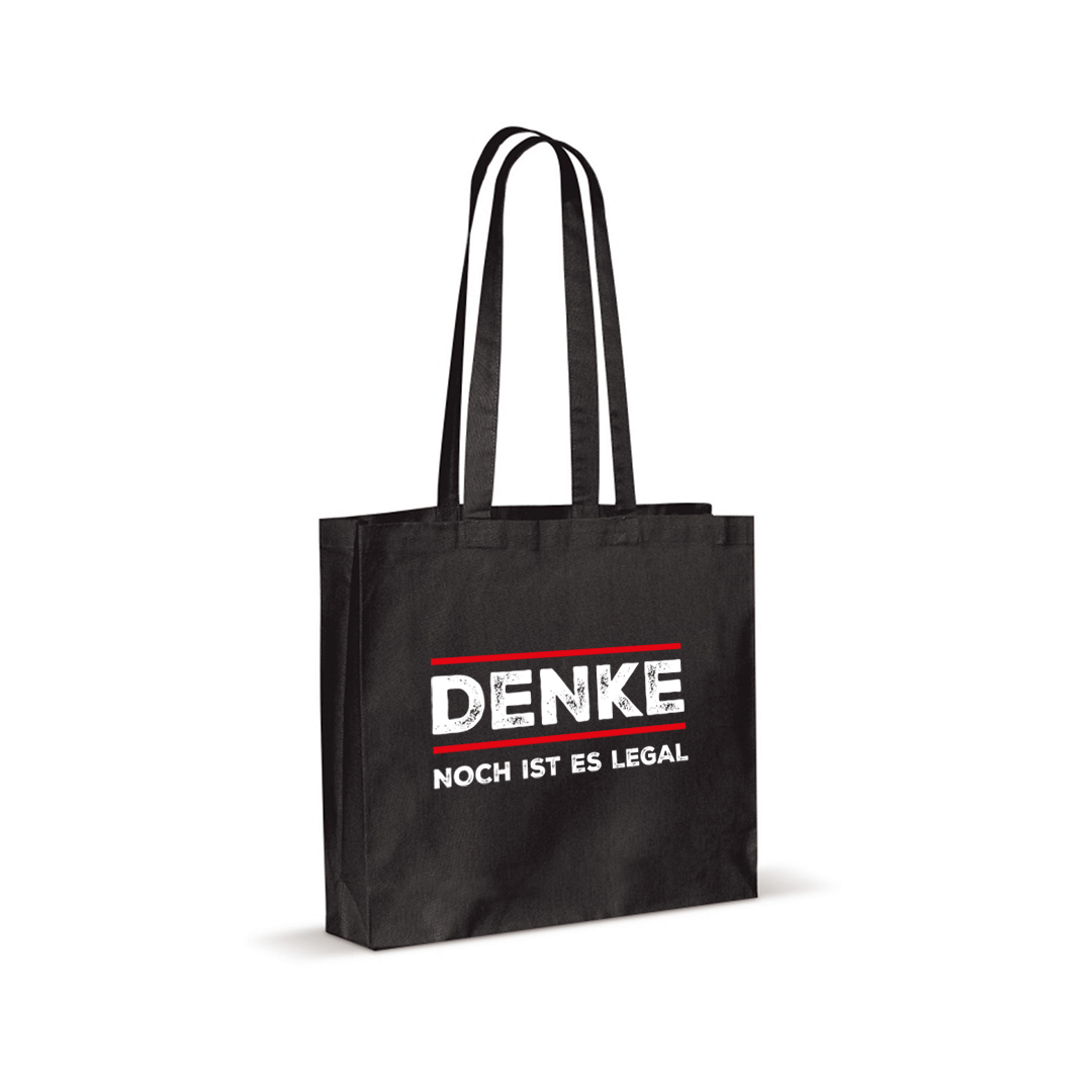 Einkaufstasche „Denke – Noch ist es legal“