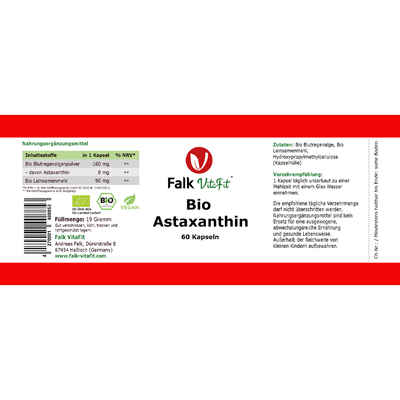 Bio-Astaxanthin (60 Kapseln)
