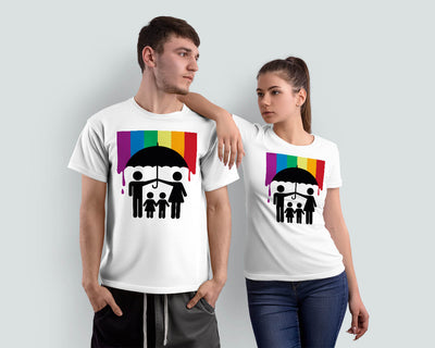T-Shirt „Familienschutz“