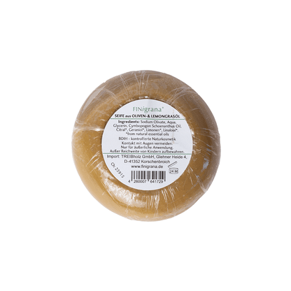 Original Aleppo Olivenseife mit ätherischem Lemongrasöl
