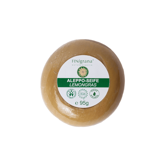 Original Aleppo Olivenseife mit ätherischem Lemongrasöl