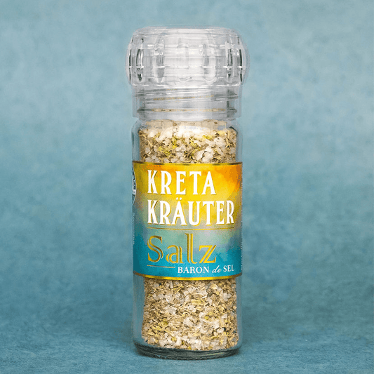 Kreta Kräuter Salz Keramikmühle (80g)
