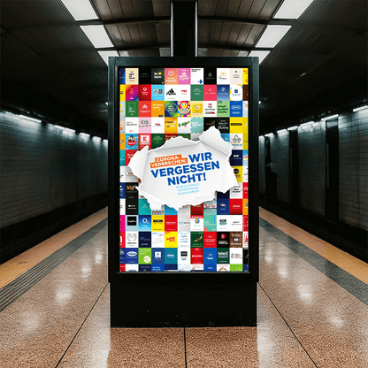 Poster „Diese Firmen haben mitgemacht“