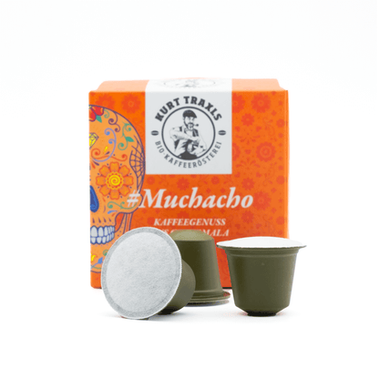 Kompostierbare Kaffeekapseln mit Bio Kaffee Muchacho