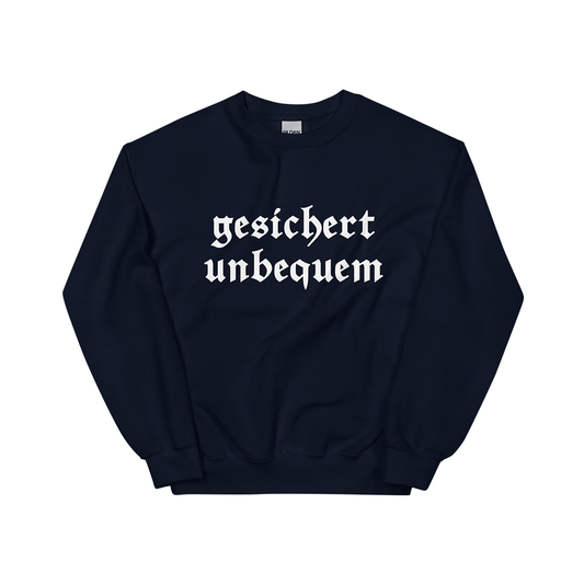 Pullover „Gesichert unbequem“