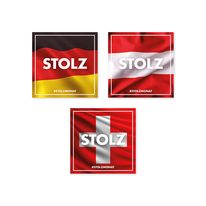 Aufkleber „Stolzmonat“