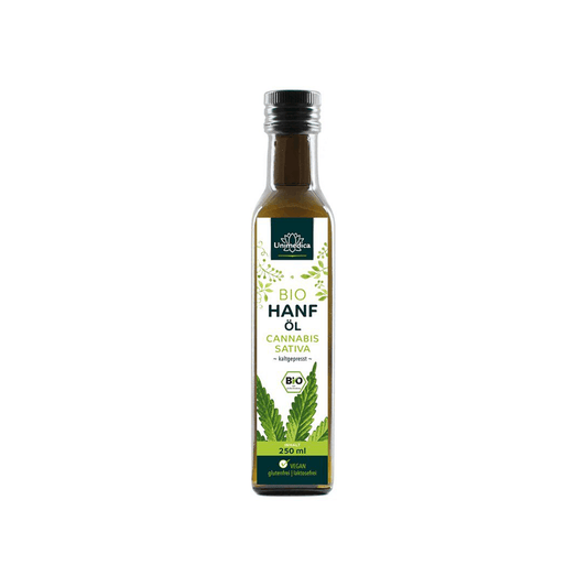 Bio Hanföl nativ und kaltgepresst
