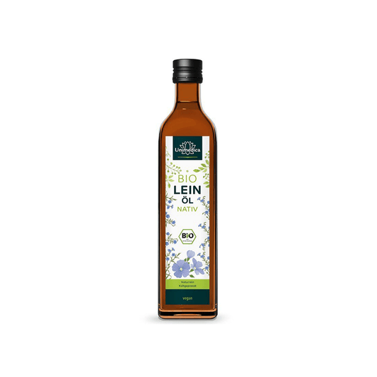 Bio Leinöl nativ und kaltgepresst