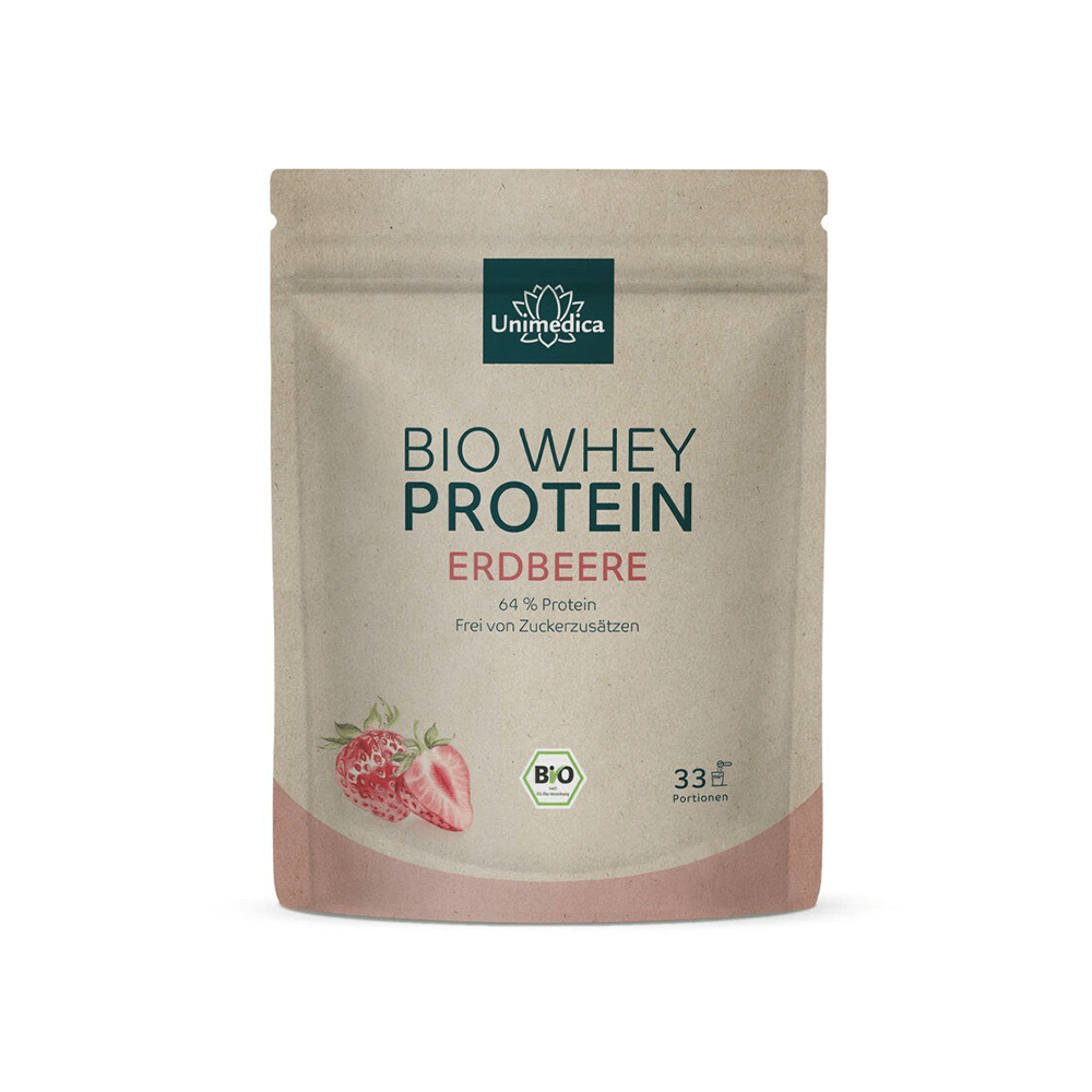 Bio Whey Protein Erdbeere