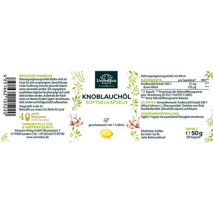 Knoblauchöl Kapseln