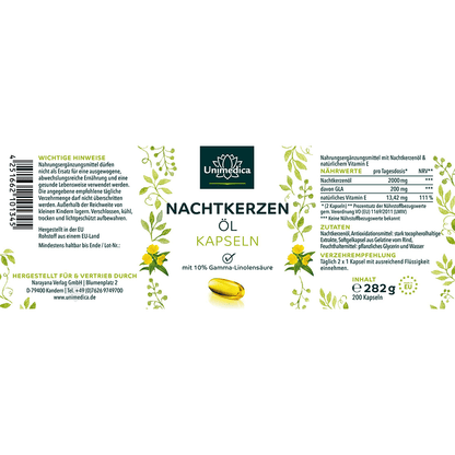 Nachtkerzenöl Kapseln