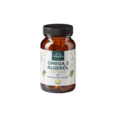 Omega-3 Algenöl Kapseln (90 Stück) vegan