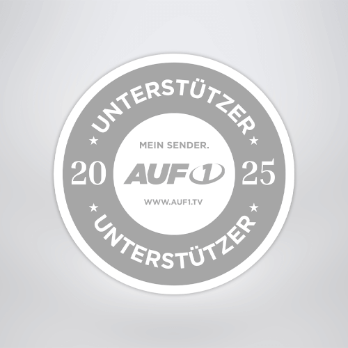 Unterstützungsaufkleber Silber