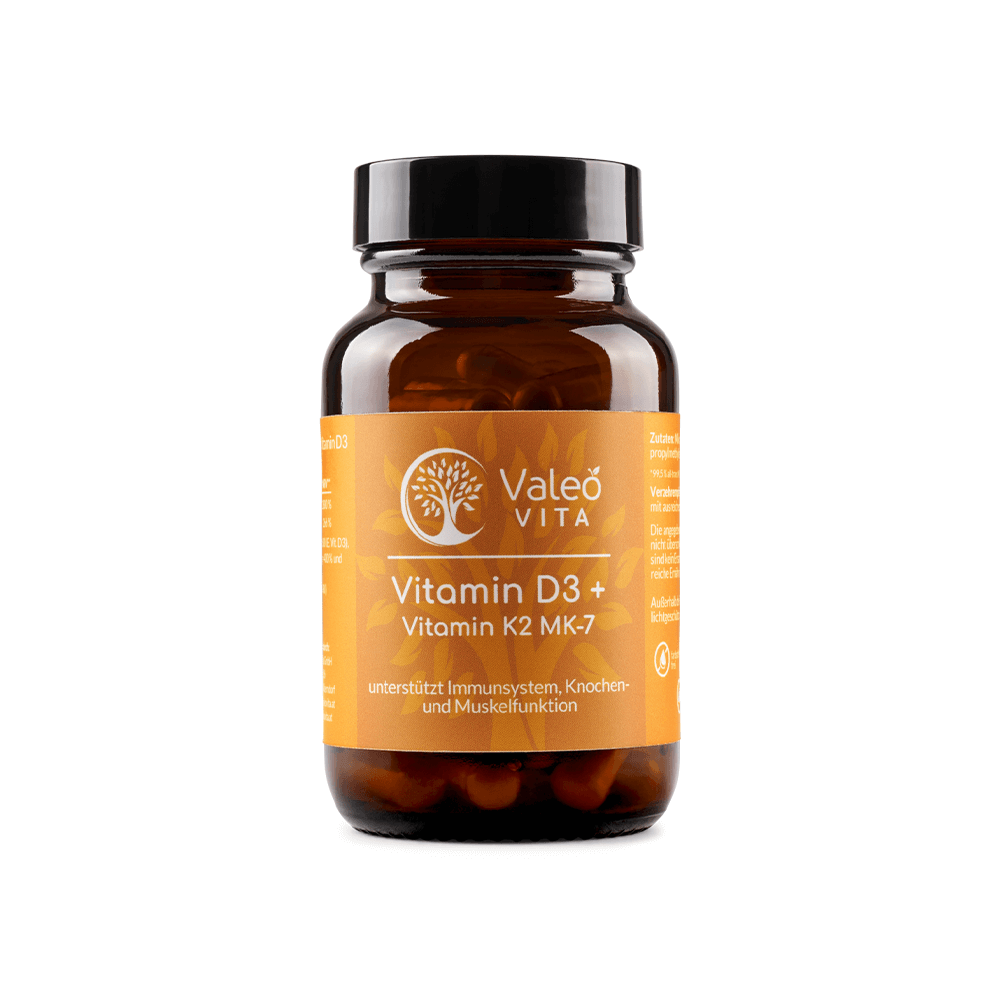 Vitamin D3 + K2 Kapseln
