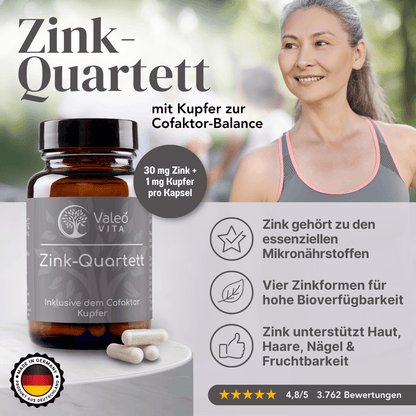 Zink-Quartett Kapseln