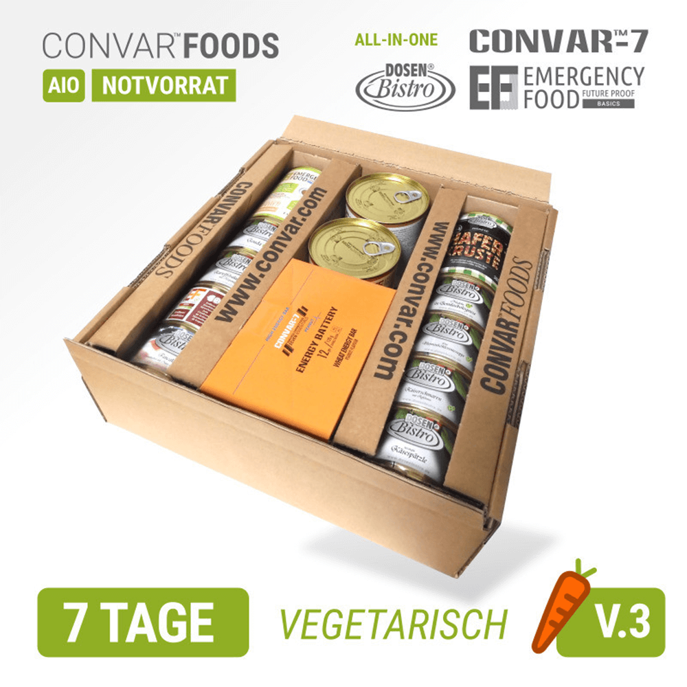 EF – 7 Tage Notvorrat Vegetarisch