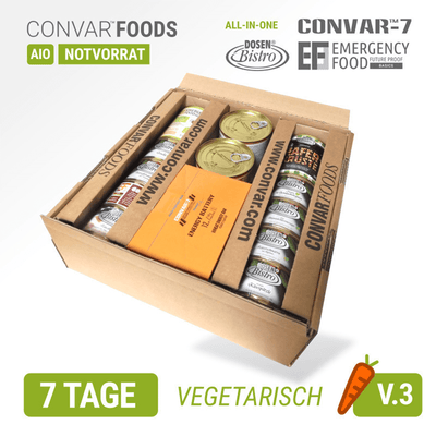 EF – 7 Tage Notvorrat Vegetarisch