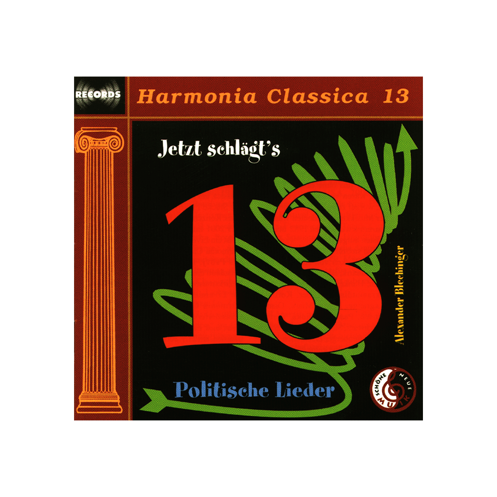 Harmonia Classica 13 – Jetzt schlägt's 13! (CD)