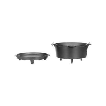 Dutch Oven, Feuertopf aus Gusseisen