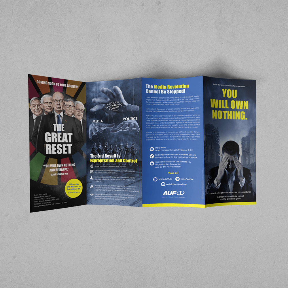 Great Reset flyer