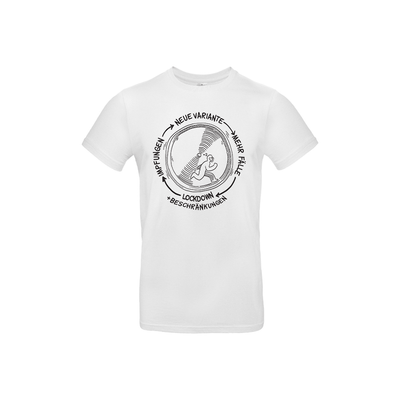 T-Shirt „Corona-Hamsterrad“