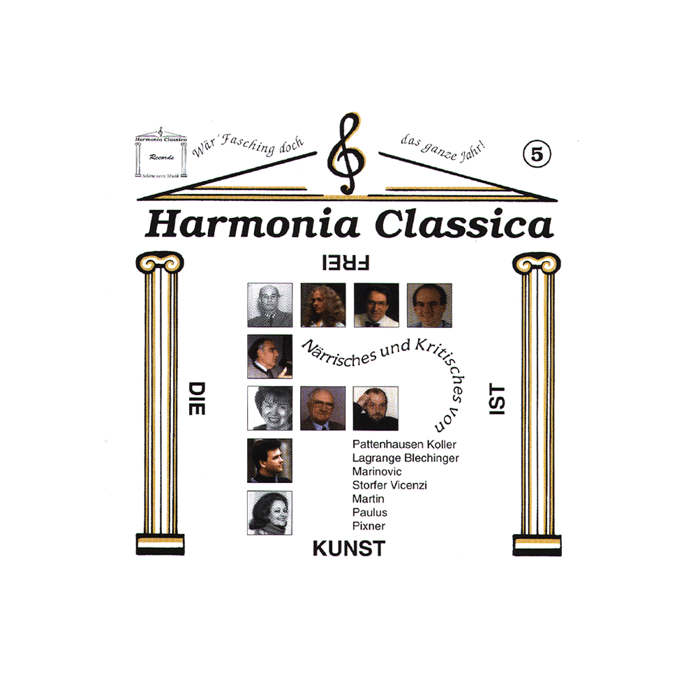 Harmonia Classica 5 – Die Kunst ist frei (CD)