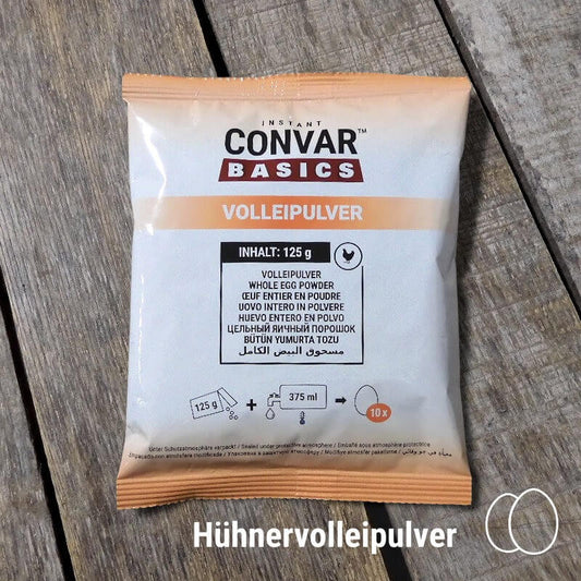 CONVAR Hühnervolleipulver aus Bodenhaltung (125g)