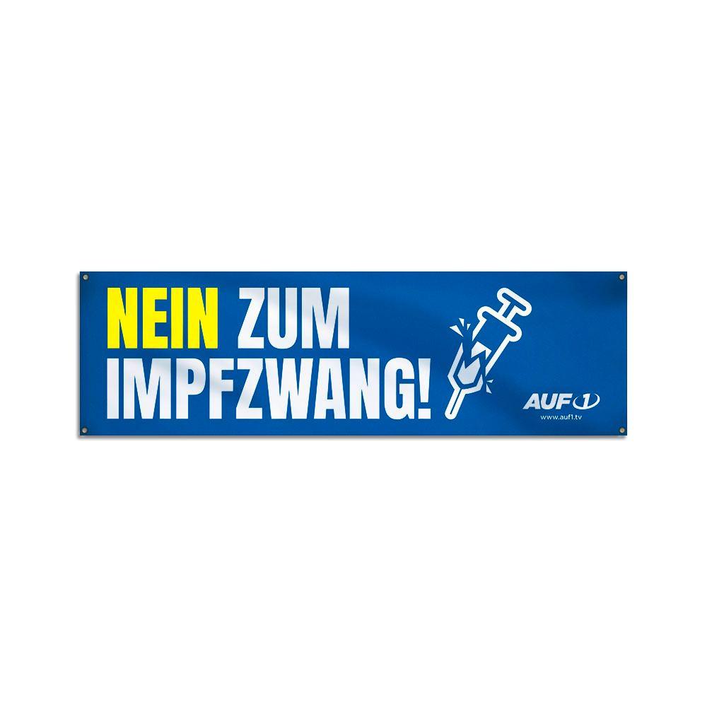 Plane „Nein zum Impfzwang“